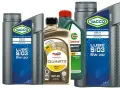 Butelki oleju silnikowego Yacco Lube S/03 5W-30, TotalEnergies Quartz INEO RCP 5W-30 i Castrol Magnatec 5W-30, wszystkie z normą ACEA C3.