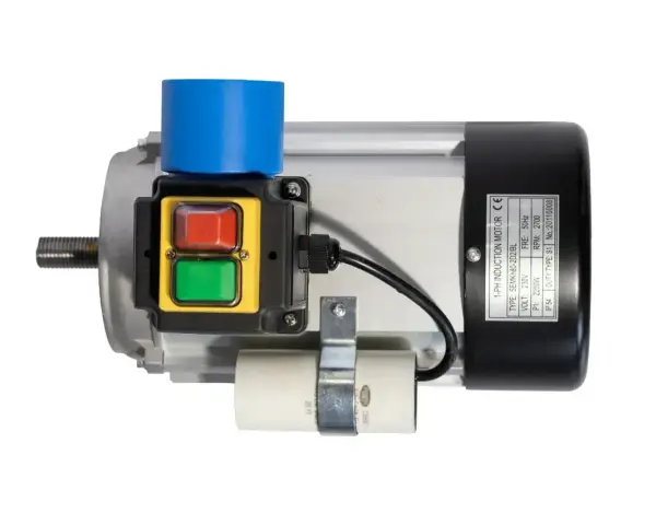 Silnik elektryczny do betoniarki 250l, 2200W, 230V, z przyciskiem start/stop. Idealny wybór, jaki silnik do betoniarki 250l.